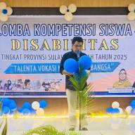 Pembukaan Kegiatan Lomba Kompetensi Siswa Disabilitas Tingkat Provinsi Sulawesi Tengah Tahun 2025