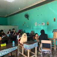 Kegiatan Jumat Sehat - Makan Bersama di SLB Huntap