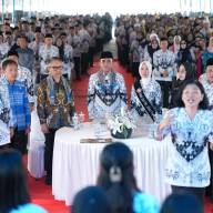 SLB Negeri KTM Morowali Turut Menghadiri Peringatan HGN dan HUT PGRI ke-80 Sesulteng.